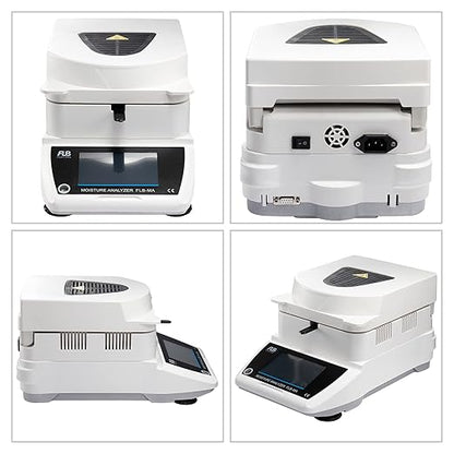Moisture Analyzer Balances Meter 0.001g Readability, Touch Screen Lab Scale Balance, 120gx0.001grams, 110V