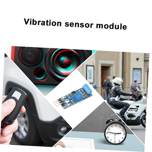 Luxshiny 10pcs Normally Closed Type Sensor Module Alarm System for Theft and Earthquake Detection Microcontroller Compatible Low Level Output Trigger