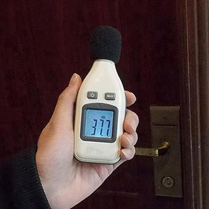 Digital Decibel Meter Sound Levels Reader Sound Meter for Accurate Noise Measurement in Homes Office Construction site