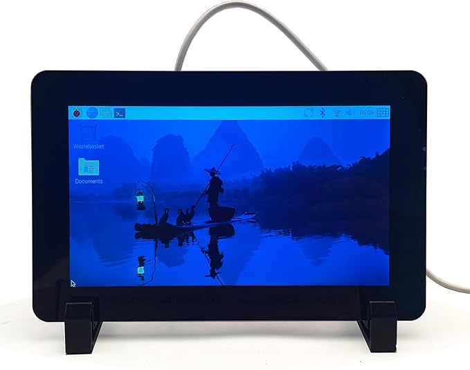 OSOYOO 7 inch DSI Touch Screen 720×1280 IPS Display, DSI Power & Video (No Extra Cables), Portrait/Landscape Rotatable Bare Screen for Raspberry Pi4B/3B+/3B/3A+/5