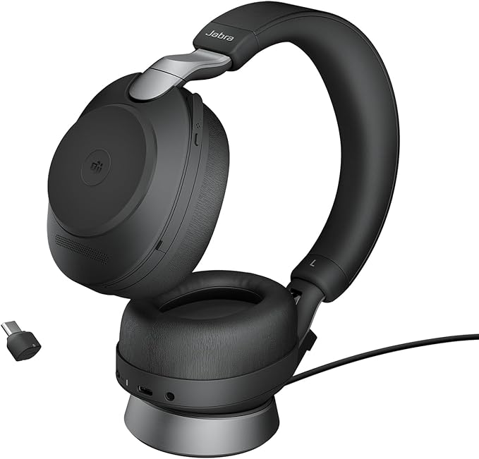 Jabra EVOLVE2 85, LINK380C MS Stereo Stand Black