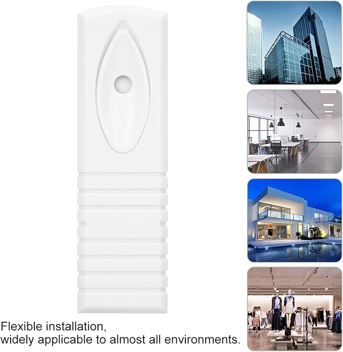Wired Photoelectric Vibration Alarm Sensor, Home Security Detector Alarm Sensor, Wired Smart Glass Break Detector for Providing Rugged Data Protection