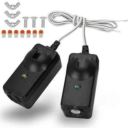 41A5034 Garage Door Sensor Replacement for Chamberlain Liftmaster Craftsman Garage Door Sensors, Compatible with Liftmaster Chamberlain Craftsman Garage Door Openers Made After 1997, Replace G801CB-P