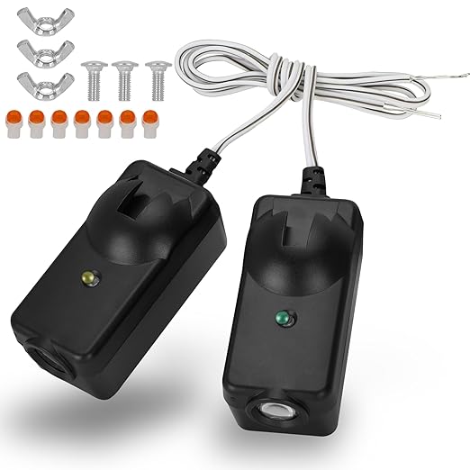 41A5034 Garage Door Sensor Replacement for Chamberlain Liftmaster Craftsman Garage Door Sensors, Compatible with Liftmaster Chamberlain Craftsman Garage Door Openers Made After 1997, Replace G801CB-P