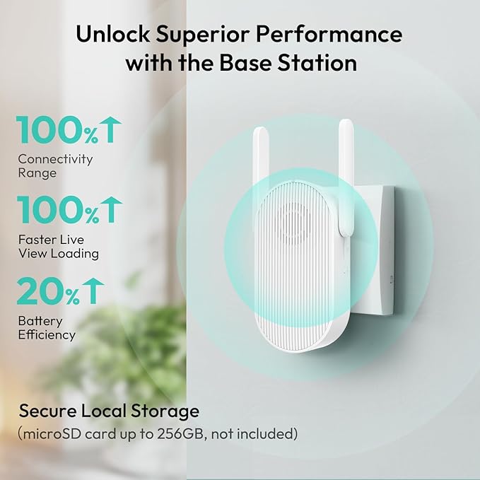BOTSLAB 2K Doorbell Camera Wireless, 180° Head-to-Toe View, No Monthly Fee, Video Doorbell with 2-Way Audio, Human Detection, 5200mAh Battery, 2.4Ghz WiFi