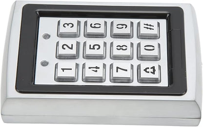 Door Access Control Machine Keyless Entry Pad Metal Shell , Smart RFID Reader Wired Garage Door Keypad Access Control System - Impact , Large Capacity, Ideal