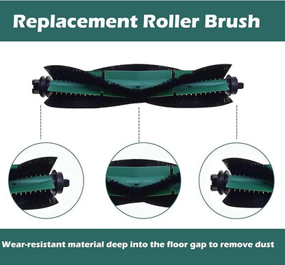 19 Pcs Replacement Parts for iRobot Roomba Combo Essential Q0120 Y0140 Q0520 Y0110 Y0120 Y0142 Q011 Robot Vacuum Cleaner Accessories，2 Roller Brushes，4 Filters，4 Mop pads，8 Side Brushes