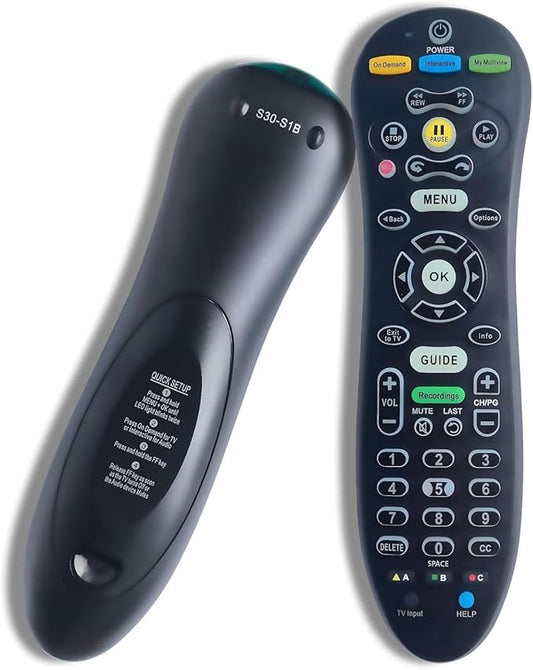 S30-s1b Remote for Att Uverse Remote Control Universal Replacement - 1 Unit