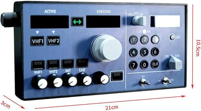 Rowsfire A105 V3.0 A32X Panel, All-in-One RMP+ATC+ACP Panel for MSFS 2020/2024, Compatible with FBW INibuild - Windows Flight Sim Home Cockpit