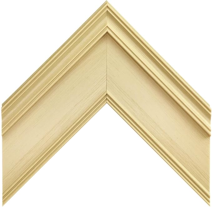 Antique White 65" Premiere Deco TV Frame - Compatible ONLY with Samsung The Frame TV and Pro TVs (Fits 2021-2025, LS03A, LS03B,LS03C,LS03D,LS03FA,LS03FW)
