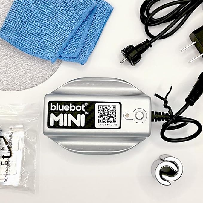 Bluebot Mini WiFi Water Meter, Bundle 2, Indoor/Outdoor, Clamp-on, Fits 3/4”-1” Pipes, Alerts, Live Usage & Leak Monitoring, Ultra-Compact Design, 15% Meter Discount