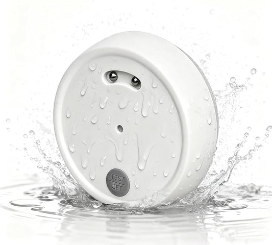 eMylo Water Leak Detectors for Home, Water Leak Sensor Alarm with Sensitive Leak and Drip Alert, IP66 Waterproof, Flood Monitor Detector for Home Basement Sink Kitchen Bathroom Laundry