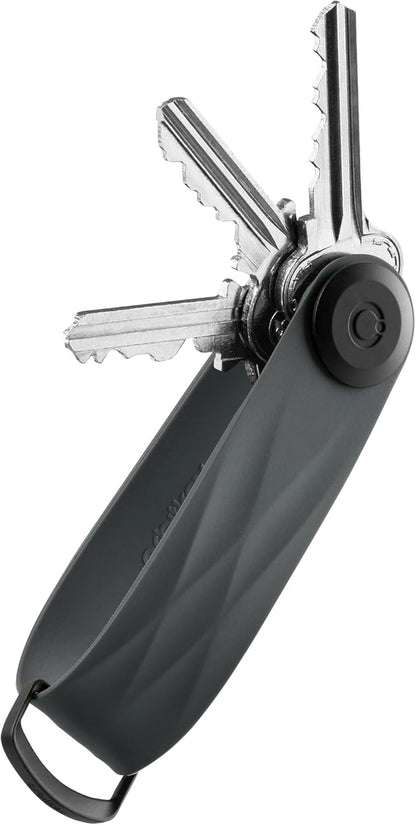 Orbitkey New Active Key Organizer Lite w/updated D-Ring | Weather Resistant, Stainless Steel Locking Mechanism