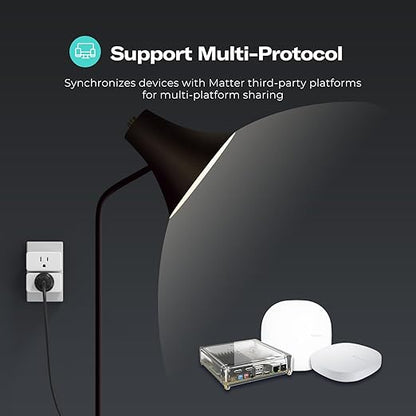 THIRDREALITY Smart Plug M1 4 Pack via WiFi Matter, Real-time Energy Monitoring, 15A/1800W Max, Smart Outlet, ETL Certified, Compatible with SmartThings, Home Assistant