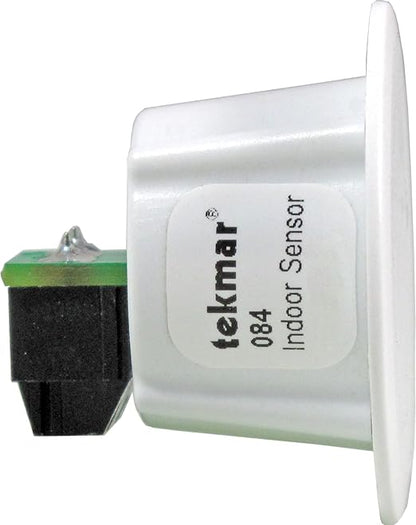 tekmar Indoor Sensor 084 | Mounts Flush or Nearly Flush to Wall for Unobtrusive Look | Mud Over the Sensor for Flawless Finish | Can Connect to Select tekmar Thermostats for Remote Temperature Sensing