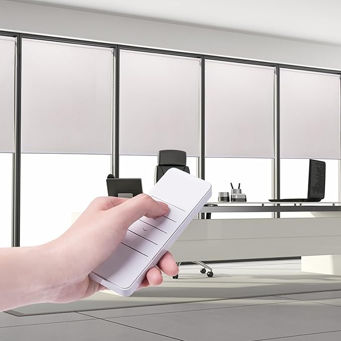 AC100-260V Wired Roller Blind Motor, DM25 Roller Shades Tubular Motor for 1-1/2"(38mm) Tube, Works with Alexa & App (Requires Smart Hub)