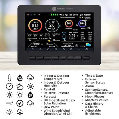 Ambient Weather WS-2000 Smart Weather Station with WiFi Remote Monitoring and Alerts