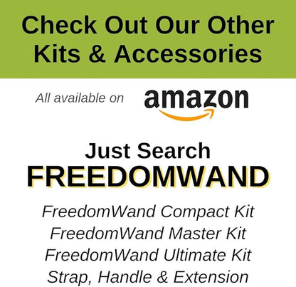 FreedomWand Toilet Aid Extension - 4" Extra Extension Piece for Improved Reach & Mobility - Durable, Lightweight & Easy to Use - Adjustable Attachment for Personalized Comfort & Proper Movement