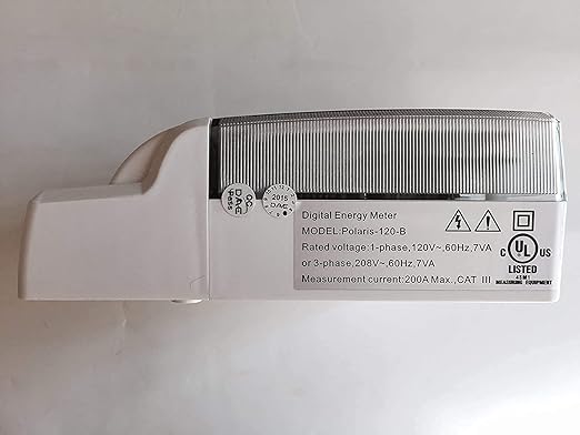 DAE P204-200D KIT, UL kWh Smart Submeter, 3 Phase, 200A, 120/208v, 3 Split Core CTs, Demand meter