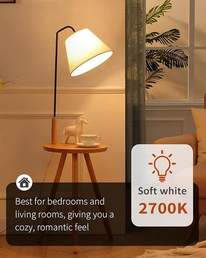 TJOY LED Light Bulbs, 100 Watt Equivalent A19 Lightbulbs, 15W Soft Warm White 2700K, Bright Energy Efficient LED Bulb, E26 Standard Base 1500 Lumens Non-Dimmable Lamp for Home Indoor House, 6 Pack