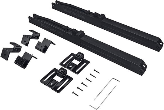 SMARTSTANDARD Barn Door Soft Close Kit, Matching A Door Weighing up to 88 Pounds, Equipped with Spring Buffer Damper, Upgrade Hole-Free Version, 2PCS