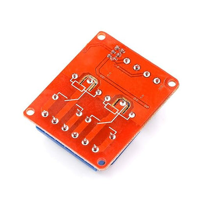 5PCS 2 Channel 5V Relay Module with Optocoupler High or Low Level Trigger Expansion Board for Raspberry Pi Arduino