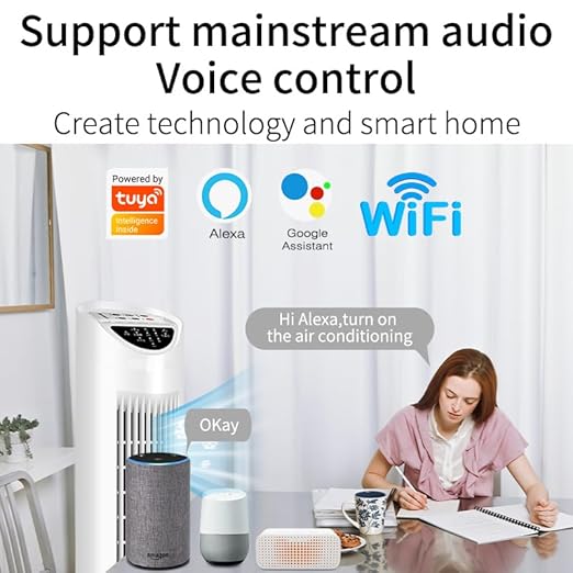 Compact Smart Plug, Works with Alexa & Google Assistant, Smart Life App & Voice Control, Energy Monitoring, Timer Scheduling, No Hub Required, App Remote Control, 2.4 GHz WiFi Outlet, 2-Pack