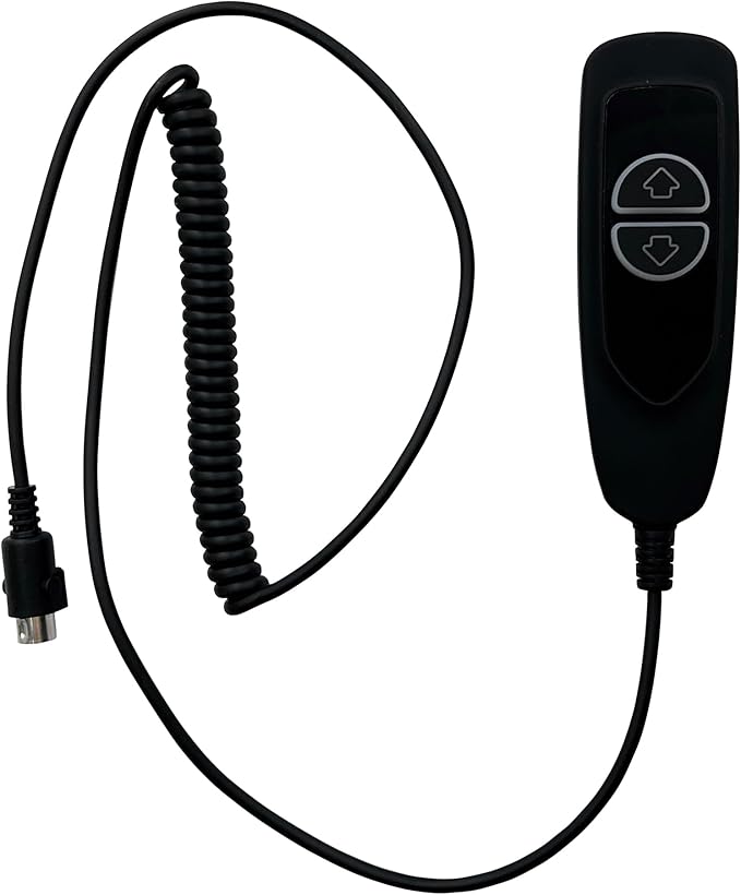 2 Button 5 Pin Remote Hand Control with USB A C Ports and Backlight for Lift Chair Power Recliner Electric Sofa Parts Replacement Handet Controller
