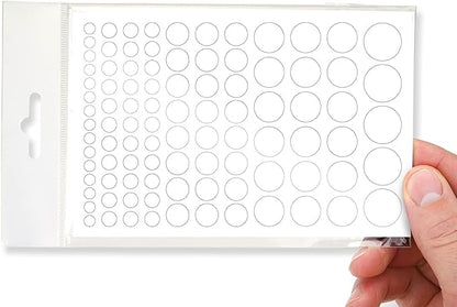 Stackable Webcam/Camera Vinyl Covers | 95 Low-Tack Restickable Webcam Sticker | Multiple Sizes | White 95-Pack (Ultra Glossy)