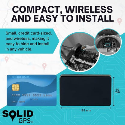 Tracker – Real-Time 4G Vehicle Tracker with App Alerts, Geofencing & Long Battery Options – No Wiring, Australian Support (12-Month Battery Life)