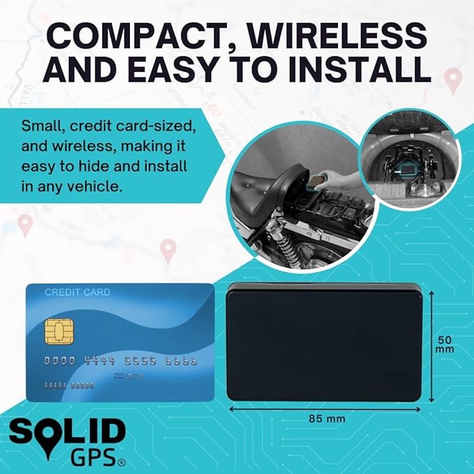 Tracker – Real-Time 4G Vehicle Tracker with App Alerts, Geofencing & Long Battery Options – No Wiring, Australian Support (6-Month Battery Life)