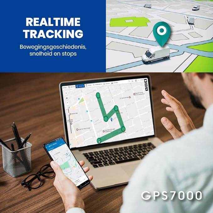 GPS7000 Hidden Vehicle GPS Tracker for Vehicles | 2 Years Service Included | 4G Car GPS Tracker Device | Easy Self-Installation | Real-Time Vehicle Tracking | Optional Renewal, No Mandatory Fees