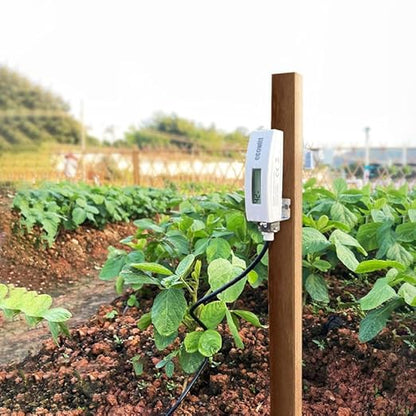 ECOWITT Soil Moisture Tester Kit, Includes GW1200 IoT Gateway and WH51L Soil Moisture Sensor with 1m/3.28ft Long Wire Sensor Probe, 915 MHz