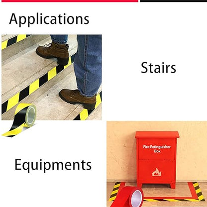 APT, Multi Color Marking Tape, Premium Safety Marking and Dance Floor Splicing Tape, 6 mil Thick (White, 5 Roll)