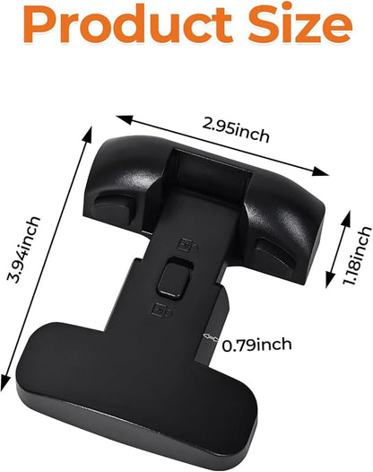 Refrigerator Fridge Door Lock for Kids Child Safety Locks for Doors Freezer Door Lock Easy to Install Keep Door Closed Child Proof Refrigerator，Freezer Door Lock 2 Pack, Black