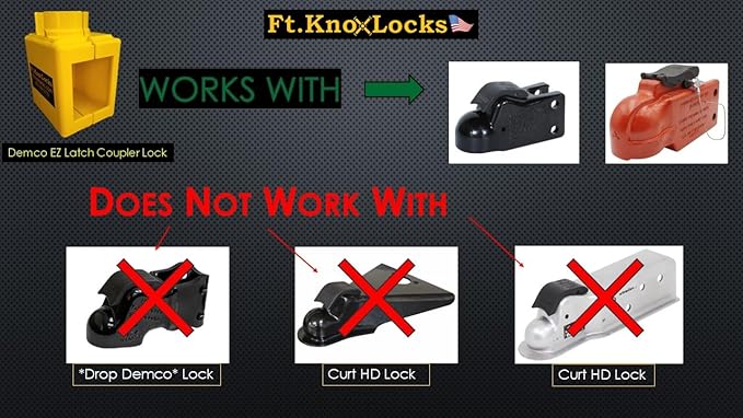 Demco EZ Latch Coupler Lock (for Cast Demco Version)