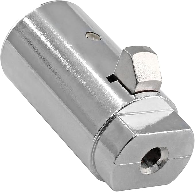 2 Set Vending Machine Lock and Key (Keyed Alike), High Security Tubular Keyway Soda Machine Locks