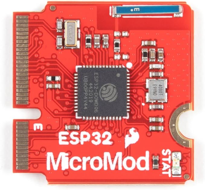 SparkFun MicroMod ESP32 Processor - Modular Interface Ecosystem That Connects ESP32 microcontroller/Processor Board to Various/Carrier Board peripherals