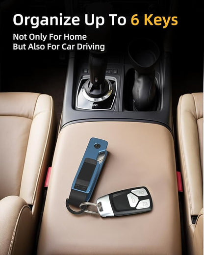 Keychain Key Holder Keychain Tile For Men/Women Key Finder Ring/Organizer for Car Keys Keyring Accessories 2-5 Keys
