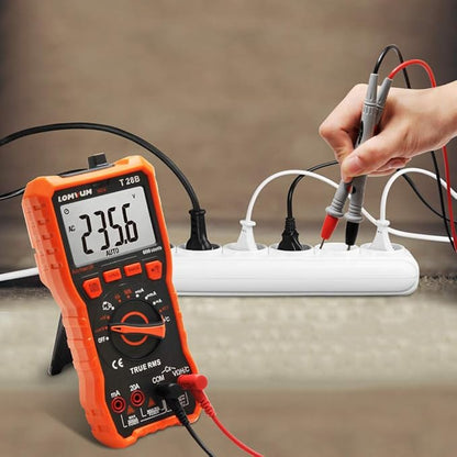 Lomvum Digital Multimeter, 6000 Counts Electrical Tester AC/DC Voltage Current Detector, NCV, Resistance, Capacitance, Diode Electronic, Duty Cycle Tester