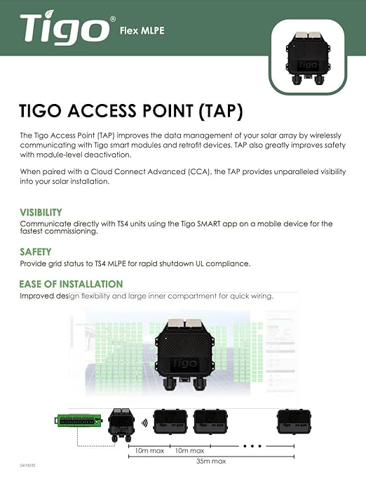 158-00000-02 TAP Access Point Communication Device