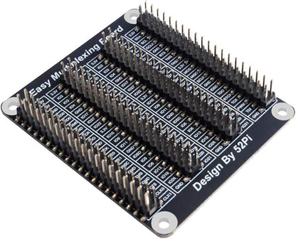GeeekPi GPIO Extension Board for Raspberry Pi, Expansion Board GPIO 1 to 4 for Raspberry Pi 5/4B/3B+/3B with Screws