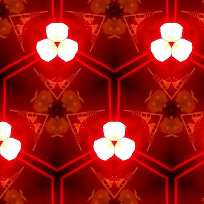 haraqi 6 Pack 9W (60W Equivalent) 120V E26 Base A19 LED Colored Light Bulb, Red LED Lights for Party Christmas Decor and Halloween Lighting