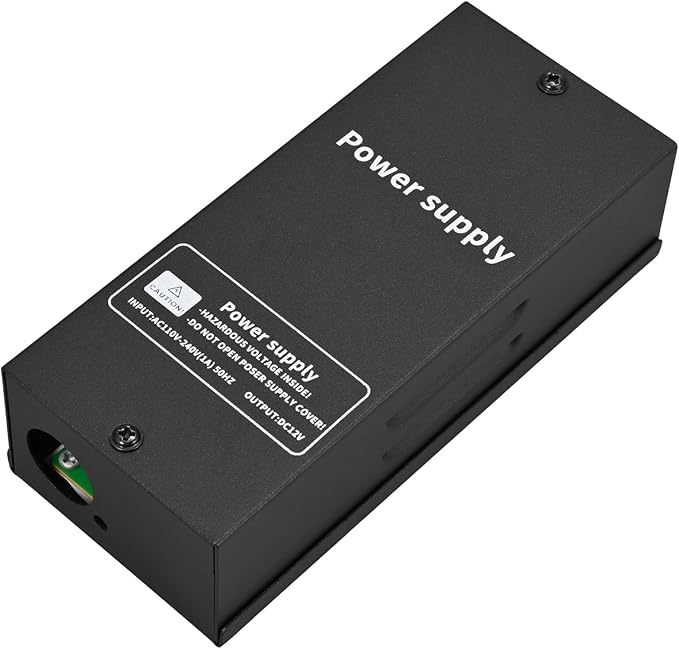 Power Supply Control for Door Access Control System DC 12V/15V 4A, Adjustable Delay Timer Metal Housing, Overload Protection, for Electric Locks, Intercoms, Doorbells, Remote Controllers