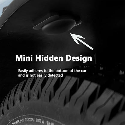 ZFSJTAG GPS Tracker for Vehicles, 1PCS Real Time GPS Tracker Work with Find My (iOS Only), MINI Car Tracker Device Hidden for Vehicle with Magnetic Case, No Monthly Fee, Waterproof