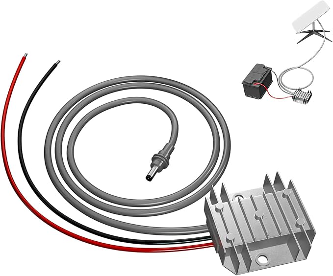 Starlink Mini 12V Adapter, DC 12V Power Cord Converter for Starlink Mini Power Supply Step Up to 30V 3A Conversion Kit DC Male Plug for Starlink Mini Power Supply Step Up Conversion