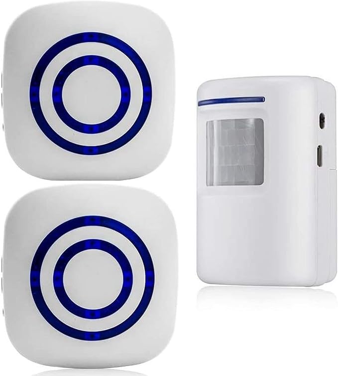 Motion Detector Sensor Alarm, SiegenPro Driveway Alarm Wireless, Home Security Business Motion Sensor Alarm Indoor Outdoor Weatherproof