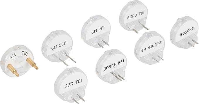 OEMTOOLS 37161 Noid Light Set, 8-Piece, Diagnose Issues in Any Automobile’s Ignition or Fuel Injection Systems, Work with Nearly Every Modern Car, Mechanics’ Tools, Come with Carrying Case