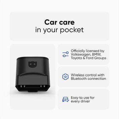 OBDeleven 3 Diagnostic Tool Scanner for Audi Seat Cupra Skoda Volkswagen BMW Mini Toyota Ford (Android & iOS)