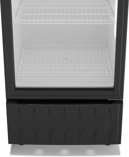 KoolMore 22 in. 9 cu. ft. Commercial One Glass Door Beverage Display Merchandiser Refrigerator Cooler, ETL Listed in Black
